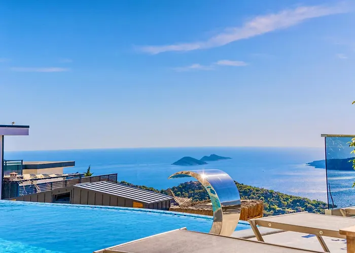 Stunning Sea View Luxury In 칼칸