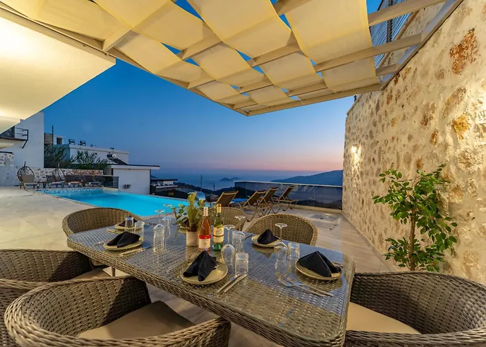 Stunning Sea View Luxury In Willa Kalkan